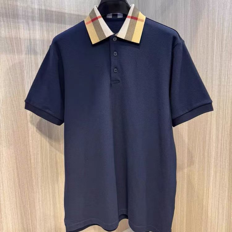 Summer men&#039;s polo t shirt fashion embroidery short sleeves tops turndown collar tee casual polo shirts