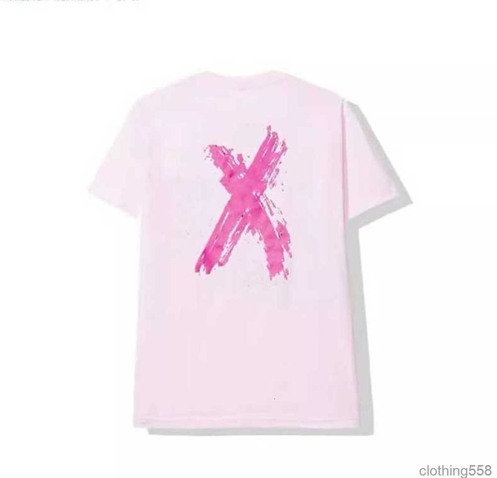 Men&#039;s t Shirts Fashion Anti Social Club Cross Designer Print Women Men T-shirt Casual Short37541