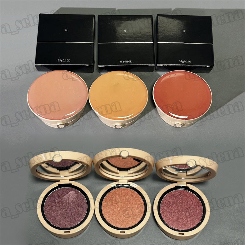 Face Makeup 3 Color Neo Nude Cheeks & Eyes Blush Melting Color Balm Blusher 3.5g