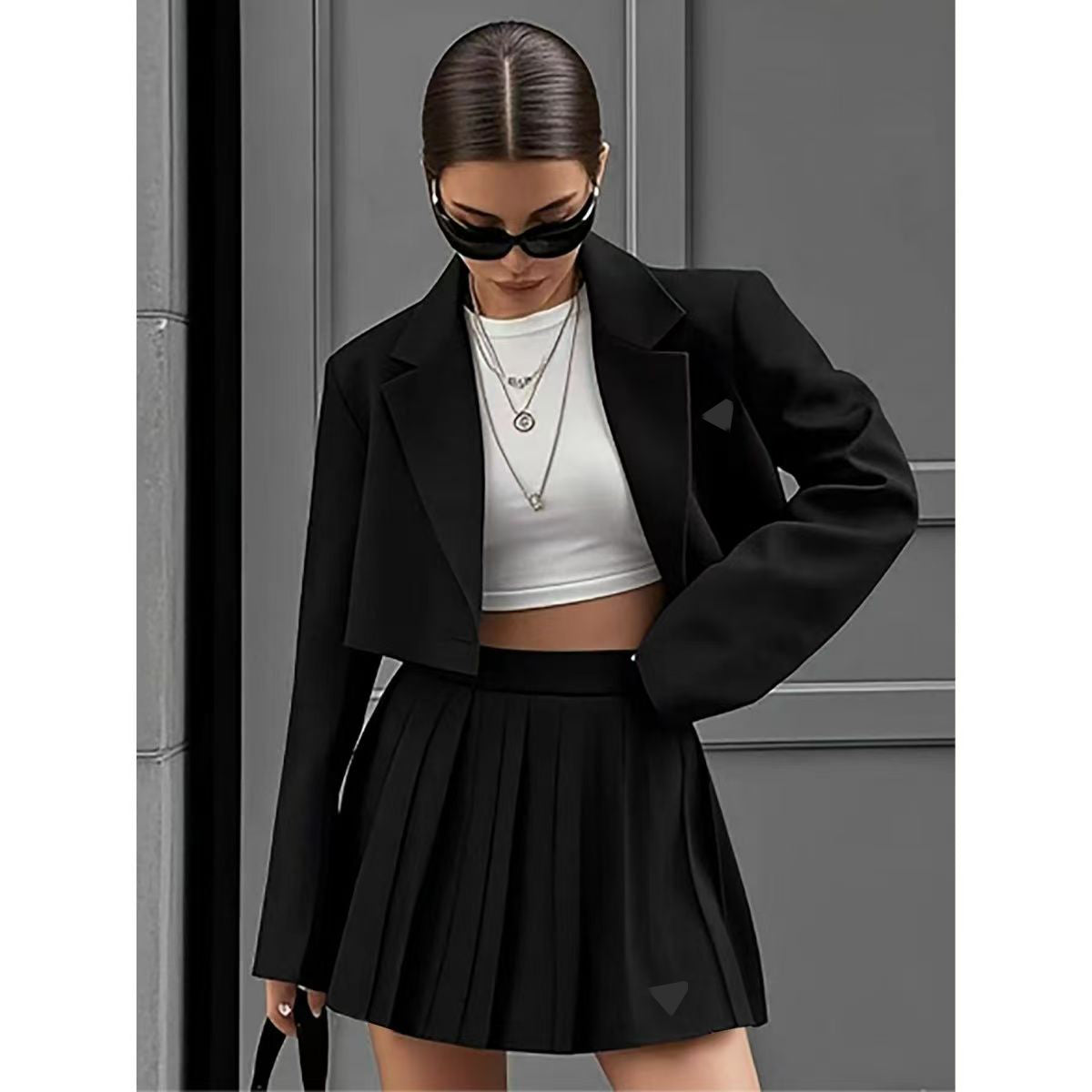 9AAA Woman Tracksuits Designer Womens Sets Slim Jacket Short Skirts Two Pieces Set Outfit Shorts Suit Dress Shirts Top Suits Classic S-XXL