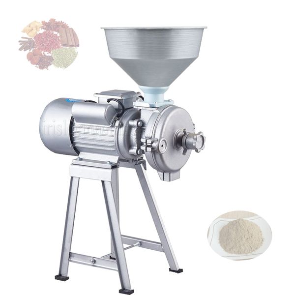 Electric Home Large Walnut Peanut Corn Flour Mill Tinned Iron Mill Grain Grinder Herbs Grinding Machine Spice Grinder