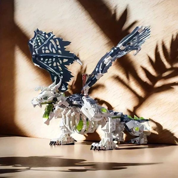 767PCS MOC Skl Wizard Dragon Model Building Blocks Cpatible With Brick Toys For Kids Boys Gifts Z241229