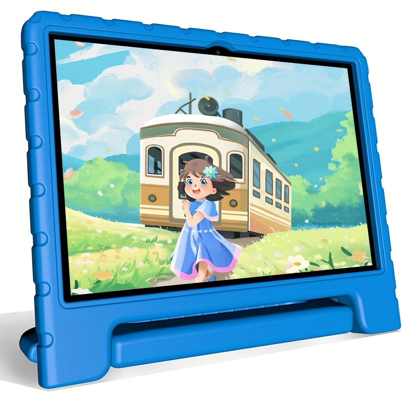 TEMU 10.1inch Kids Tablet, 8(4+4)gb+64gb, 14, Wifi, Dual Camera, 1280*800, 6000mah, , Educational, Drop Protection, , Eye Protection, Best Gift,