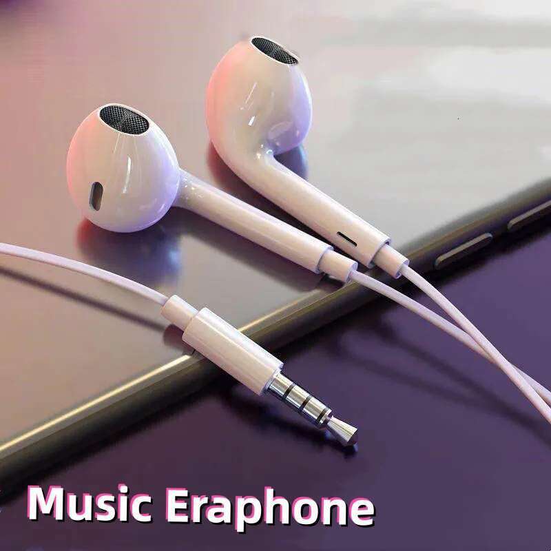Volume Control Headphones Microphone for Android, Samsung, iPhone and iPad, Lightweight Wired Earphones with 3.5mm Jack