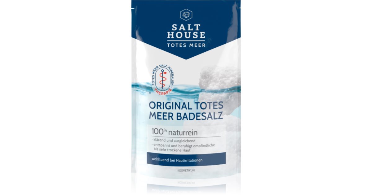 Salt House Badesalz aus dem Toten Meer 500 G