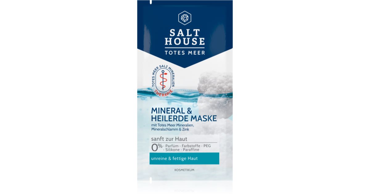 Salt House Totes Meer Mineralien Gesichtsmaske 2×7 ml