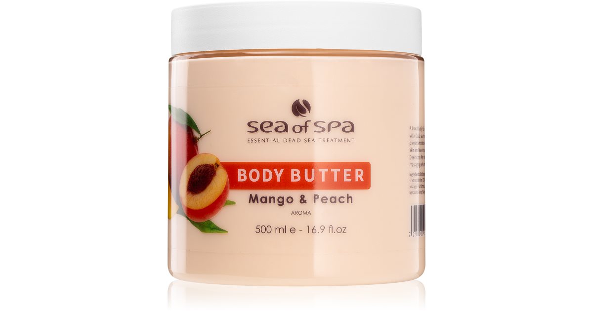 Sea of Spa Dødehavet Mango Peach Body Butter Treatment 500 ml