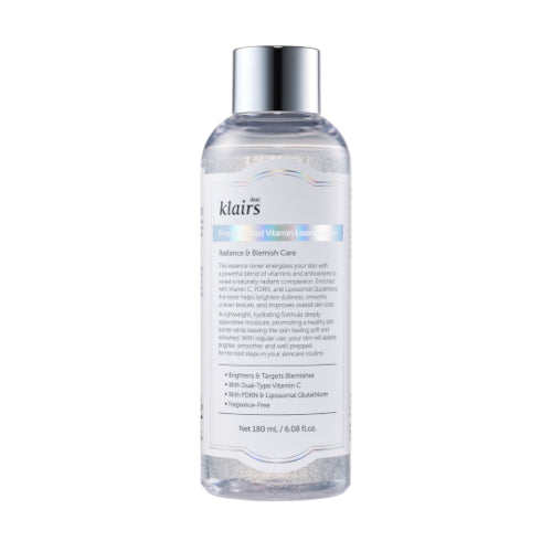Dear, Klairs - Freshly Juiced Vitamin Essence Toner - 180ml