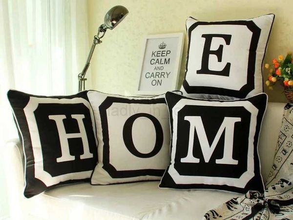 18*18 inch almofadas decorativas Decorative pillowcase Monogrammed Personalized Initial Letter Throw pillow Cover WeddingM240717