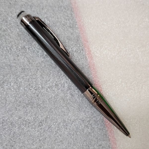 wholesale promotion price Black metal Ballpoint pen with crystal head office stationery fashion Writing refill pens Gift