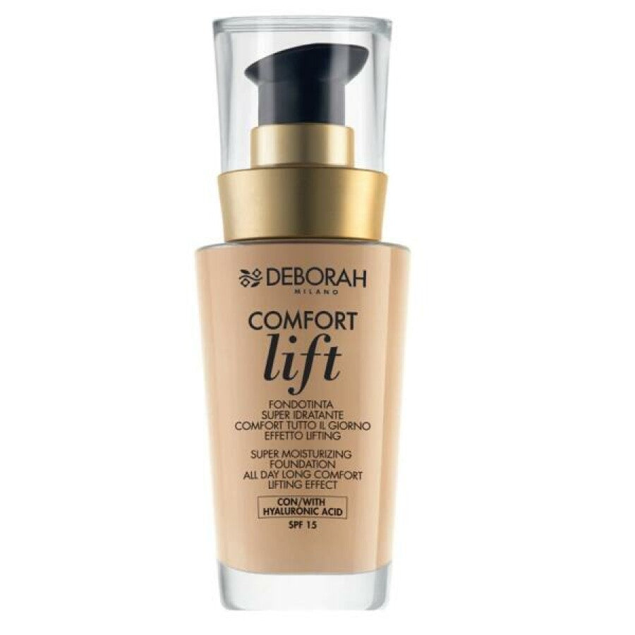 Deborah Comfort Lift Hyaluronic Acid Moisturizing Liquid Foundation 07 Vanilla SPF 15 30 ml