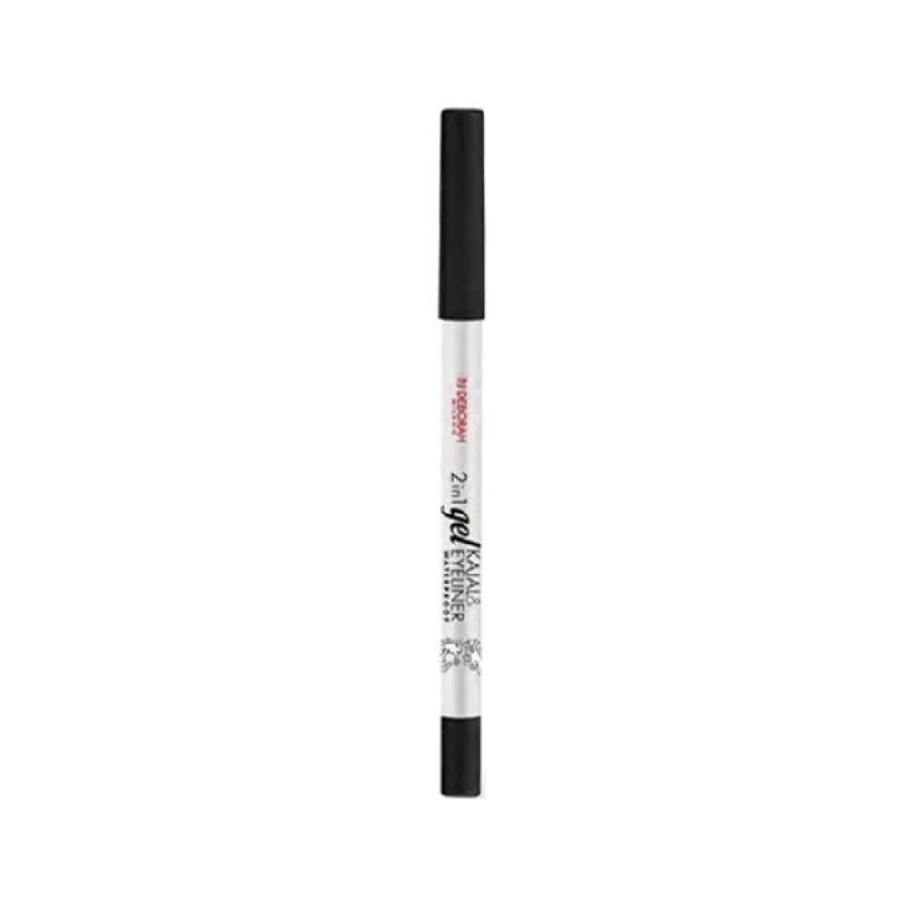 Deborah Deborah Fard à paupières et eye-liner waterproof Kajal 2 en 1 noir