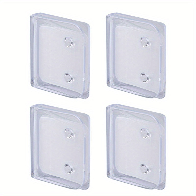 TEMU Shower Curtain Clips - Windproof, Plastic Adhesive Curtain Holder, Wall-mounted Design For Secure Fabric Attachment, Fabric Curtain Holder | |