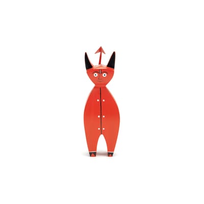 Vitra - Décoration Wooden Dolls Collection - Rouge - Sapin - Designer Alexander Girard