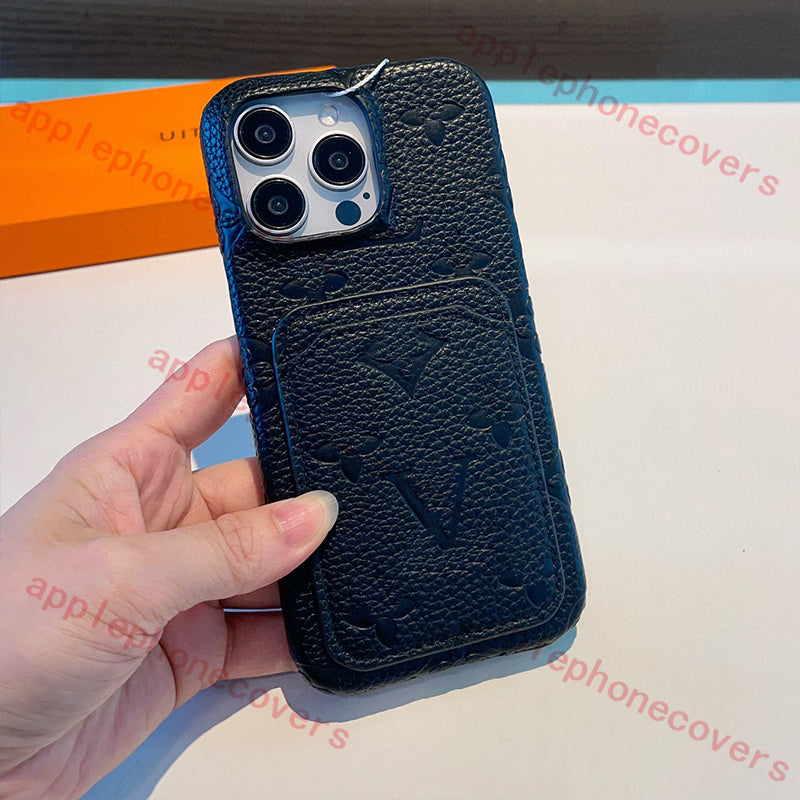 Phone Designer Wallet iPhone Cases for iphone 16 Pro Max 15 14pro 14plus 11 12 13 pro max XR XS 7 8 PLUS Leather Card Holder Fashion Cellphone Case