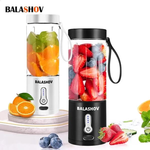 530ML Electric Juicer Portable Smoothie Blender USB Rechargeable Multifunction Fruit Mixer Machine Mini Juicer Maker Blender Cup 250113