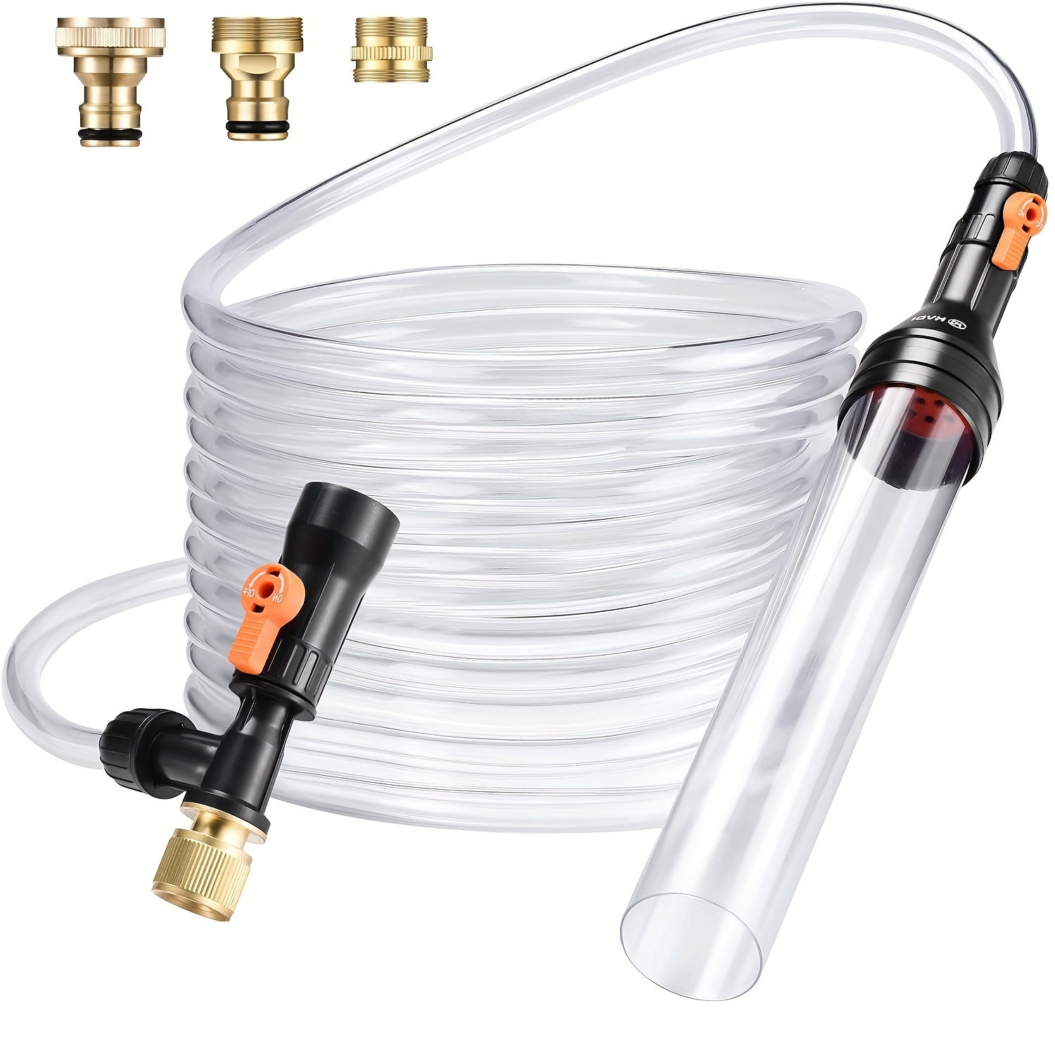 TEMU Gravel Vacuum For Aquarium Water Changer Fish Cleaning Tools, Siphon Universal Quick Pump Aquarium Water Changing