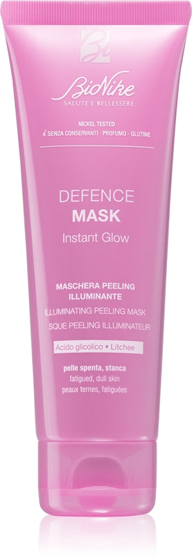 BioNike Defence Mask exfoliating illuminating face mask for tired skin 75 ml