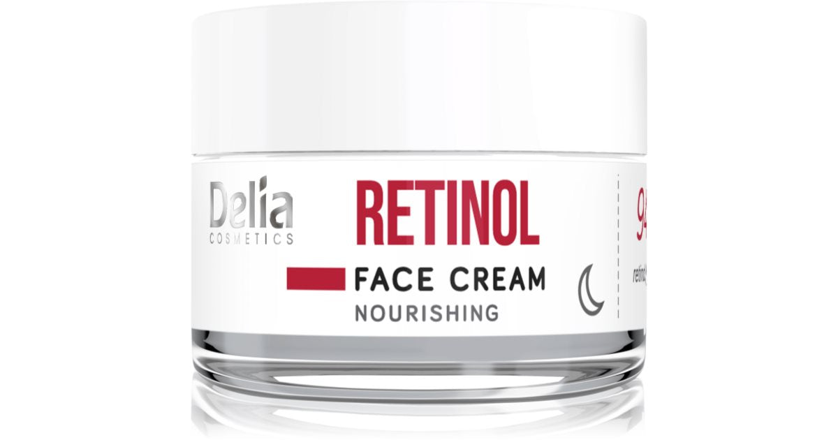Delia Cosmetics Autentyczny Beauty Retinol Odżywczy Krem do Twarzy na Noc 50ml