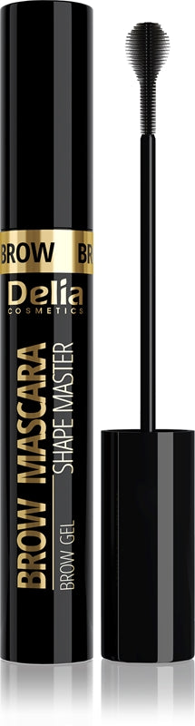 Delia Cosmetics Shape Master øyenbryn mascara farge 03 svart 11 ml