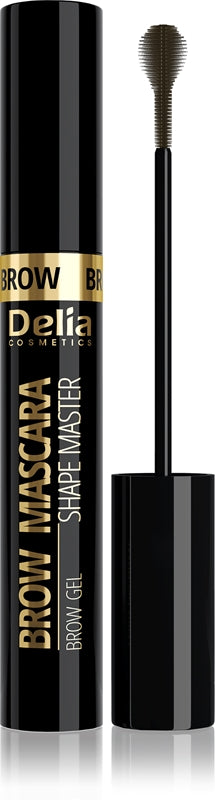 Delia Cosmetics Shape Master Eyebrow Mascara Culoare 01 Maro Deschis 11 Ml