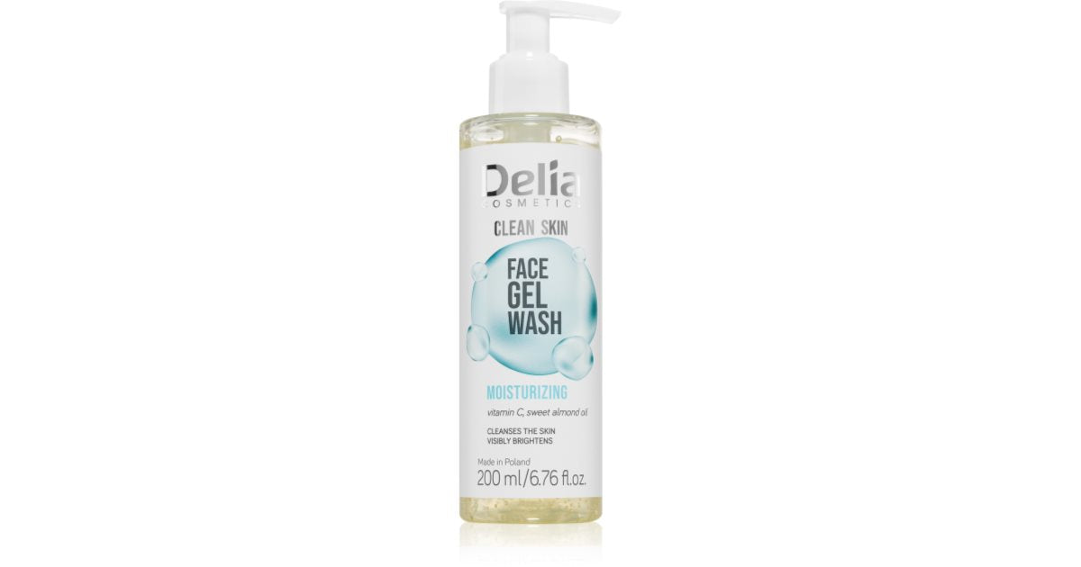 Delia Cosmetics Clean Skin Gel Cleansing Moisturizer do twarzy 200ml