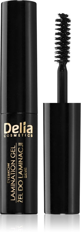 Delia Cosmetics Expert Øyenbrynsgelfarge 1.0 Sort 4Ml