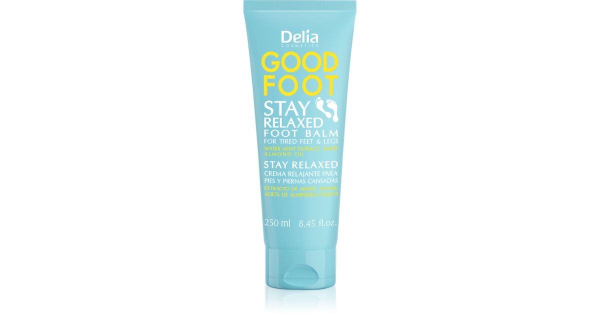 Delia Cosmetics Good Foot Stay Relaxing Balm For Tired Feet 250 Ml