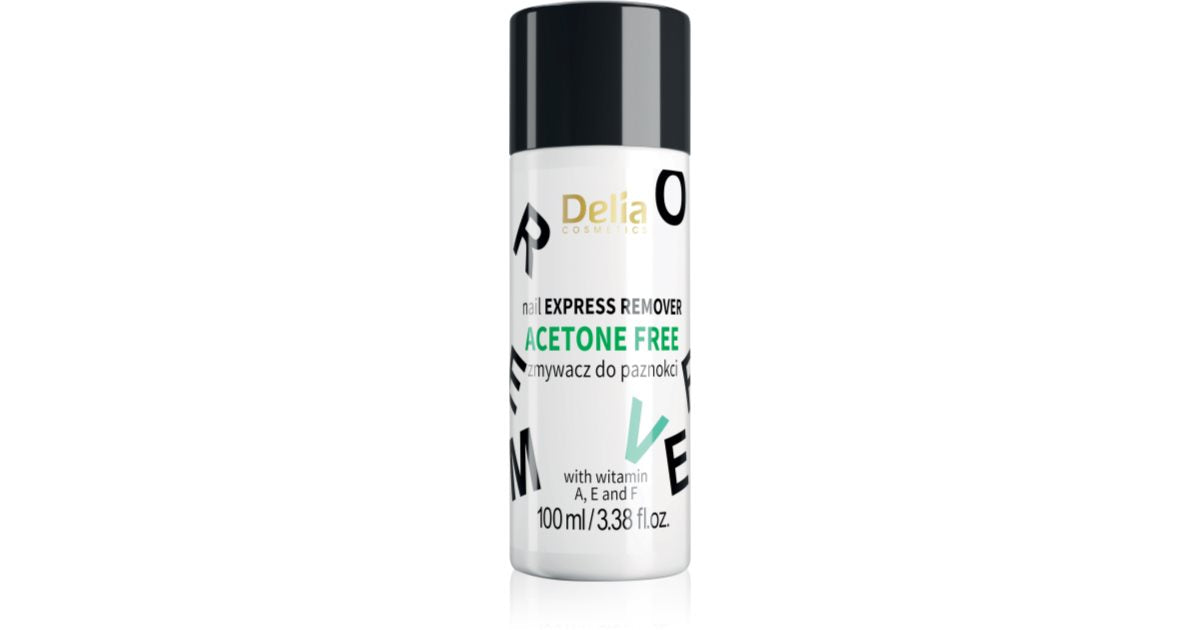 Delia Cosmetics Express Nagellackentferner mit Vitaminen 100 ml