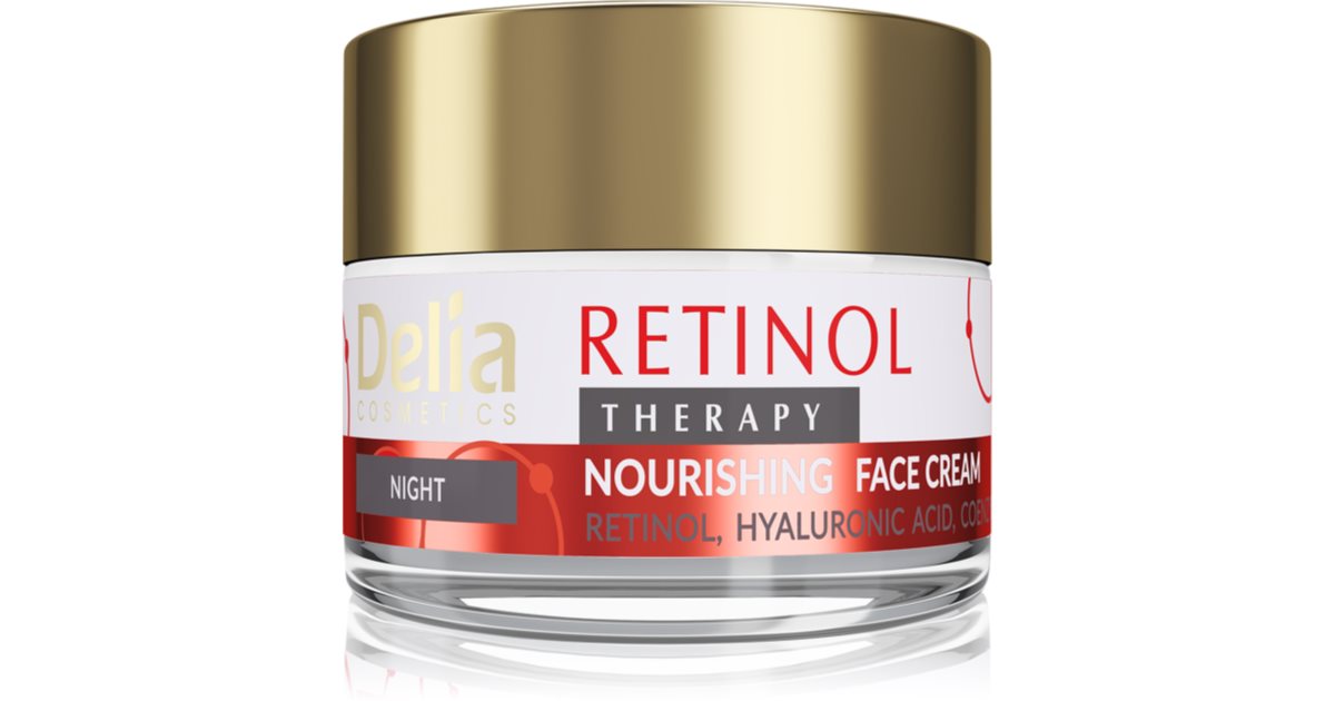Delia Cosmetics Crema de noapte nutritiva Retinol Therapy 50 ml