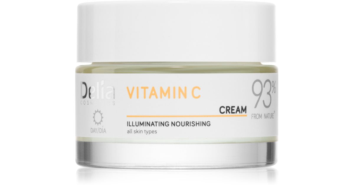 Delia Cosmetics Crème de jour illuminatrice à la vitamine C 50 ml