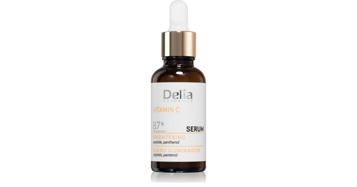 Delia Cosmetics Suero iluminador facial con vitamina C 30 ml