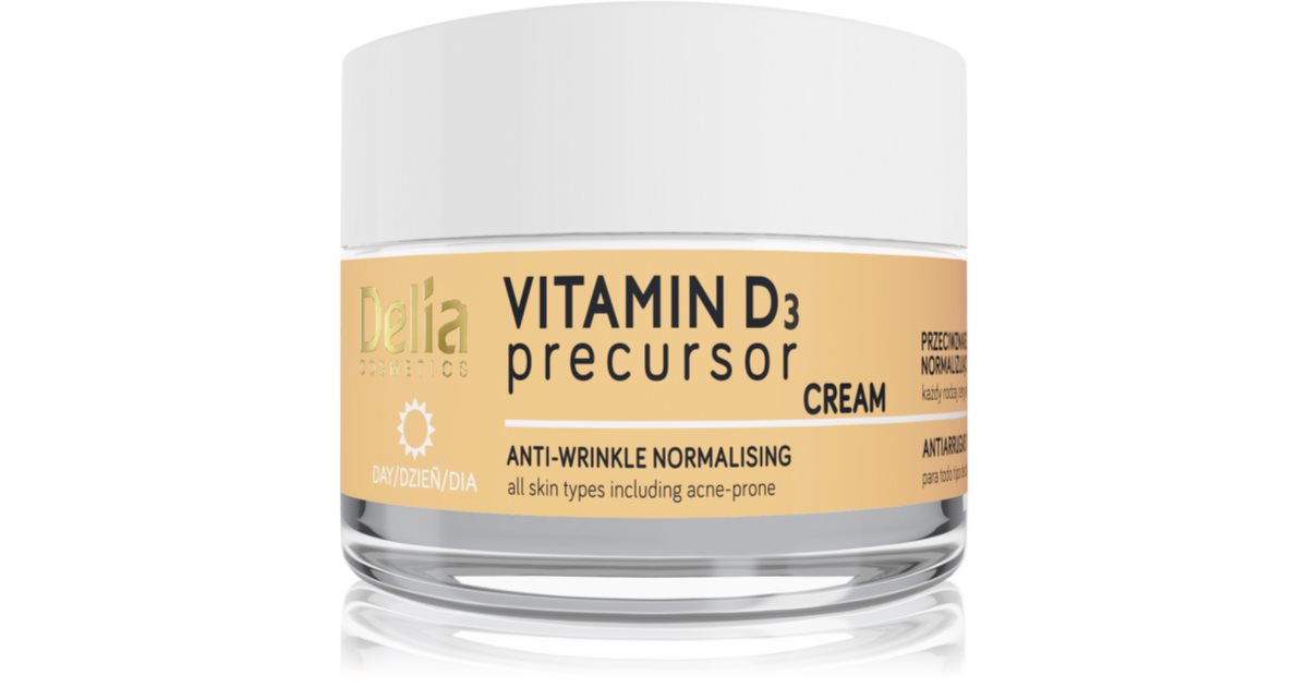 Delia Cosmetics Cremă de zi antirid precursori de vitamina D3 50 ml