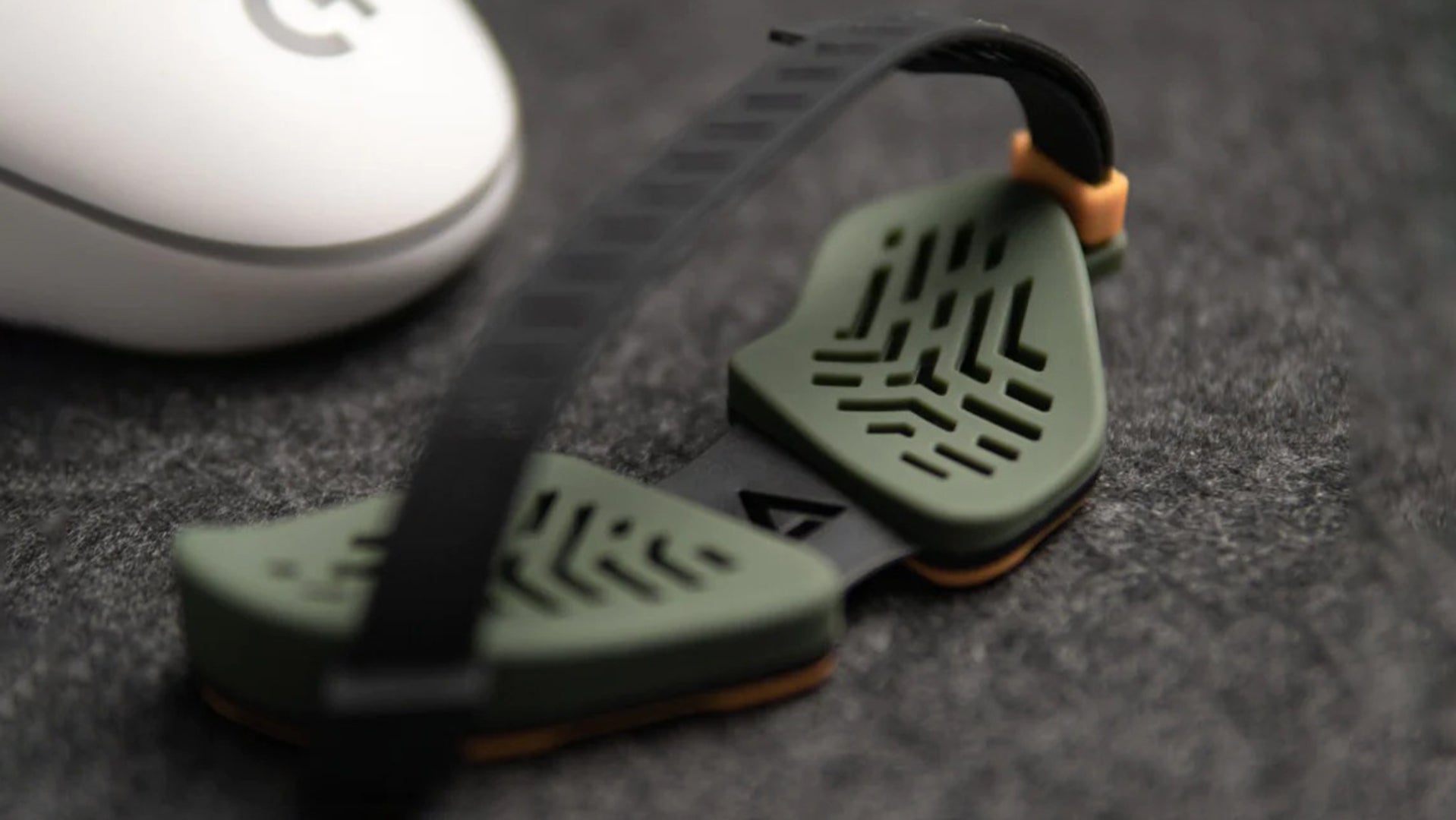 Deltahub Carpio G2.0: Gaming Wrist Rest Green - L