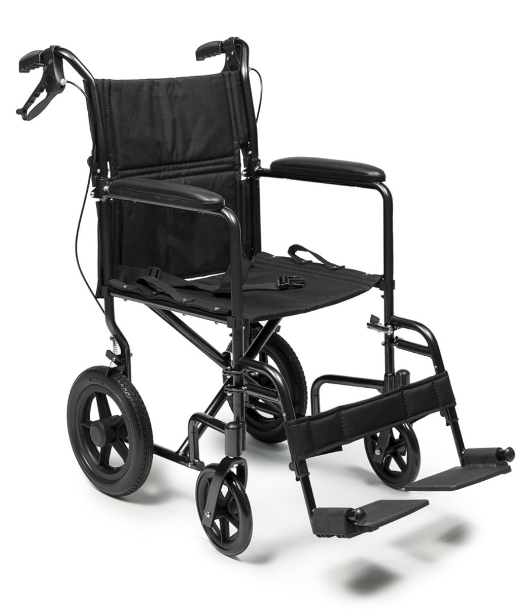 Deluxe Transport Chair Black