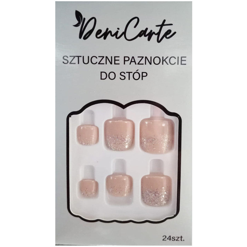Deni Carte  Kunstige negler, tær, nakenglitter