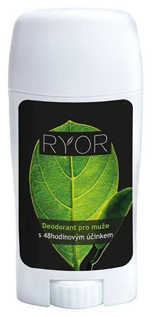 Ryor Deodorant for menn med 48-timers effekt på 50 ml