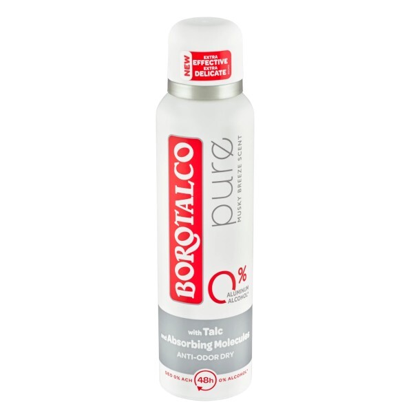 Borotalco Spray Deodorante 48H Puro (Spray Deodorante) 150 ml