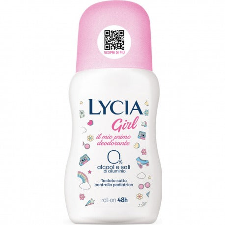 Lycia Roll-on deodorant 48 timer for jenter 50 ml