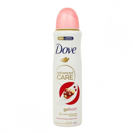 Dove Deodorantspray Go Fresh Granatäpple och citron avancerad vård 150 ml