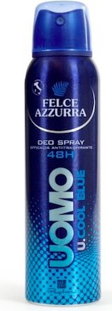 Felce azzurra Deodorantspray Menn 48 timer Kjølig Blå 150 ml