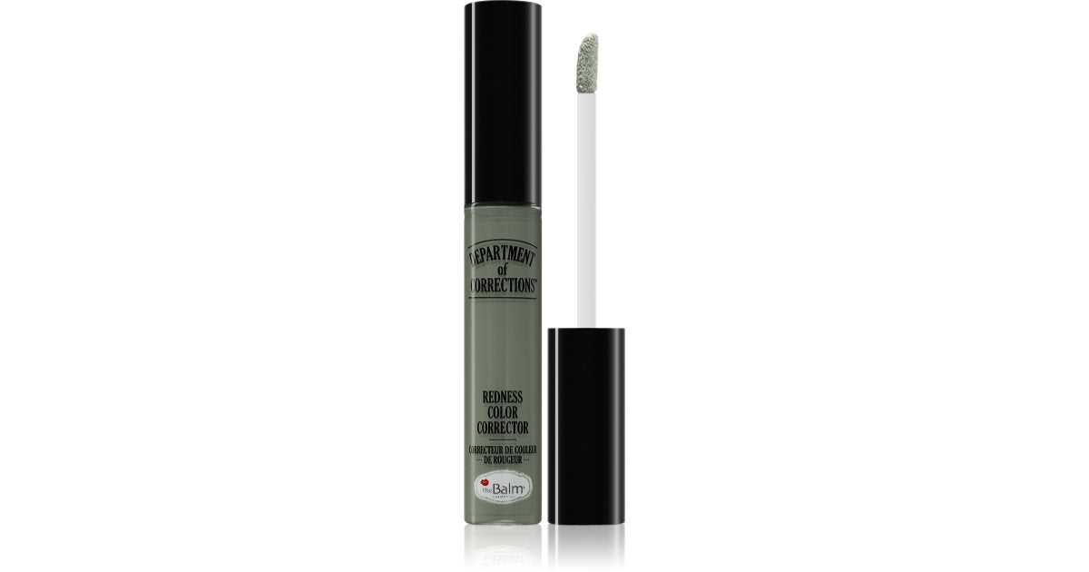 theBalm Departamentul de Corecție Redness Color Corrector CC cremă iluminatoare împotriva înroșirii pielii 7,2 ml
