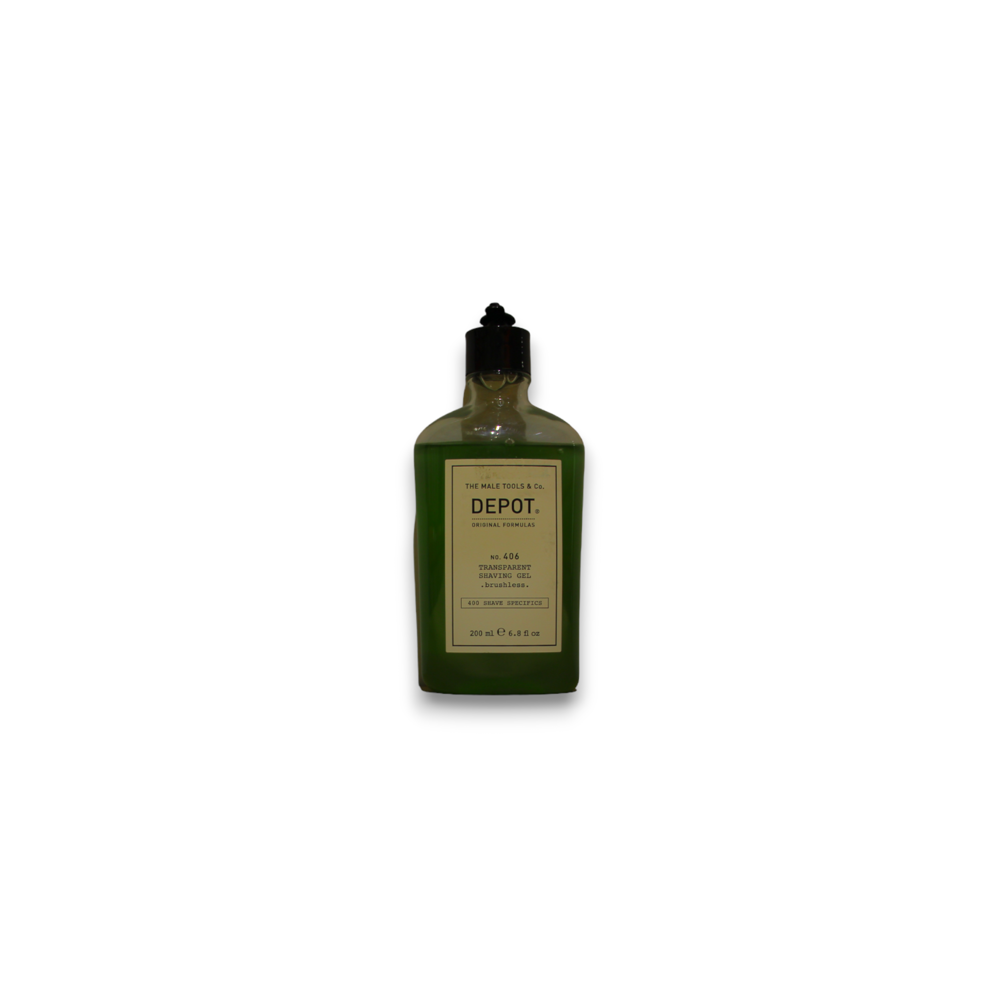 Depot, Shave Specifics No. 406, Menthol, Softening and refreshing, Shaving gel, 200 ml