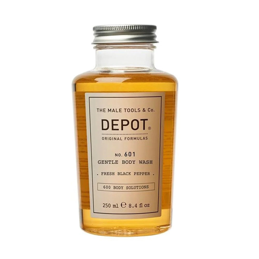 Depot, 600 Body Solutions Nr. 601, Complex Botanic, Demachiant, Piper Negru Proaspăt, Demachiant Corporal, 250 ml