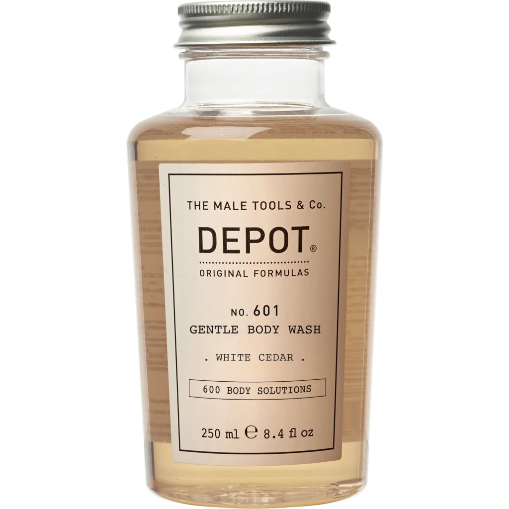 Depot, 600 Body Solutions No. 601, Botanical Complex, Cleanser, White Cedar, Body Cleanser, 250 ml