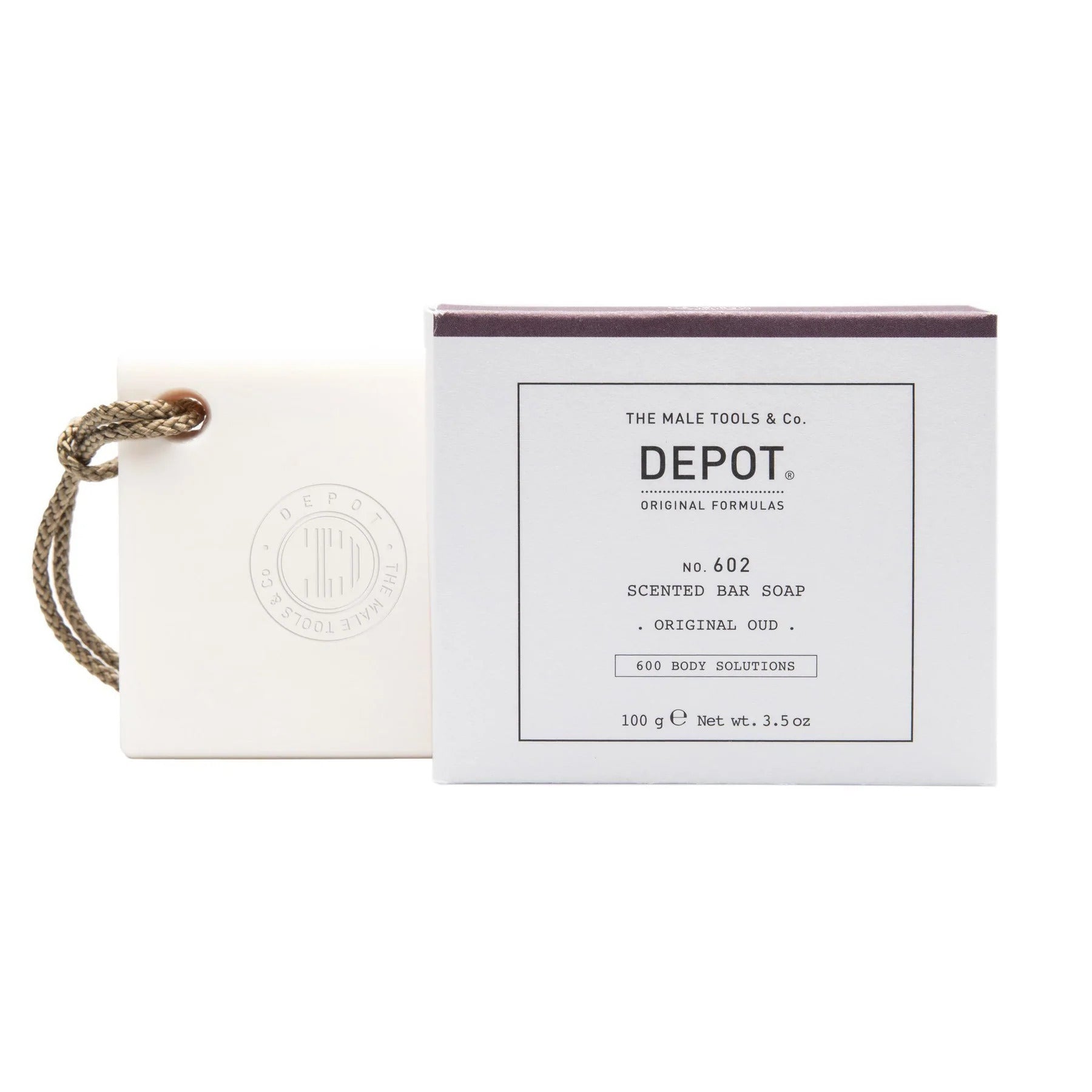 Depot, 600 Body Solutions No. 602, Botanical Complex, Cleanser, Original Oud, Scented Soap, 100 g