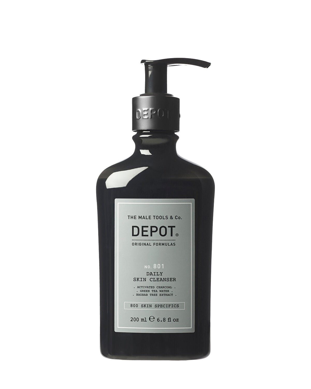 Depot 800 Skin Specifics No. 801 Żel oczyszczający do twarzy z węglem aktywnym 200 ml