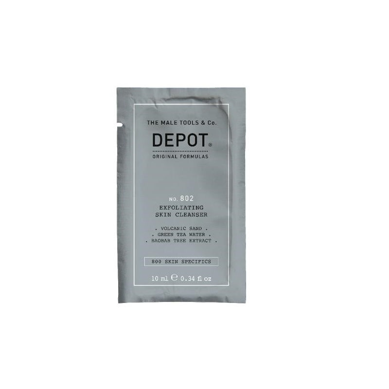 Depot 800 Skin Specifics Nr. 802 Demachiant exfoliant cu nisip vulcanic 10ml