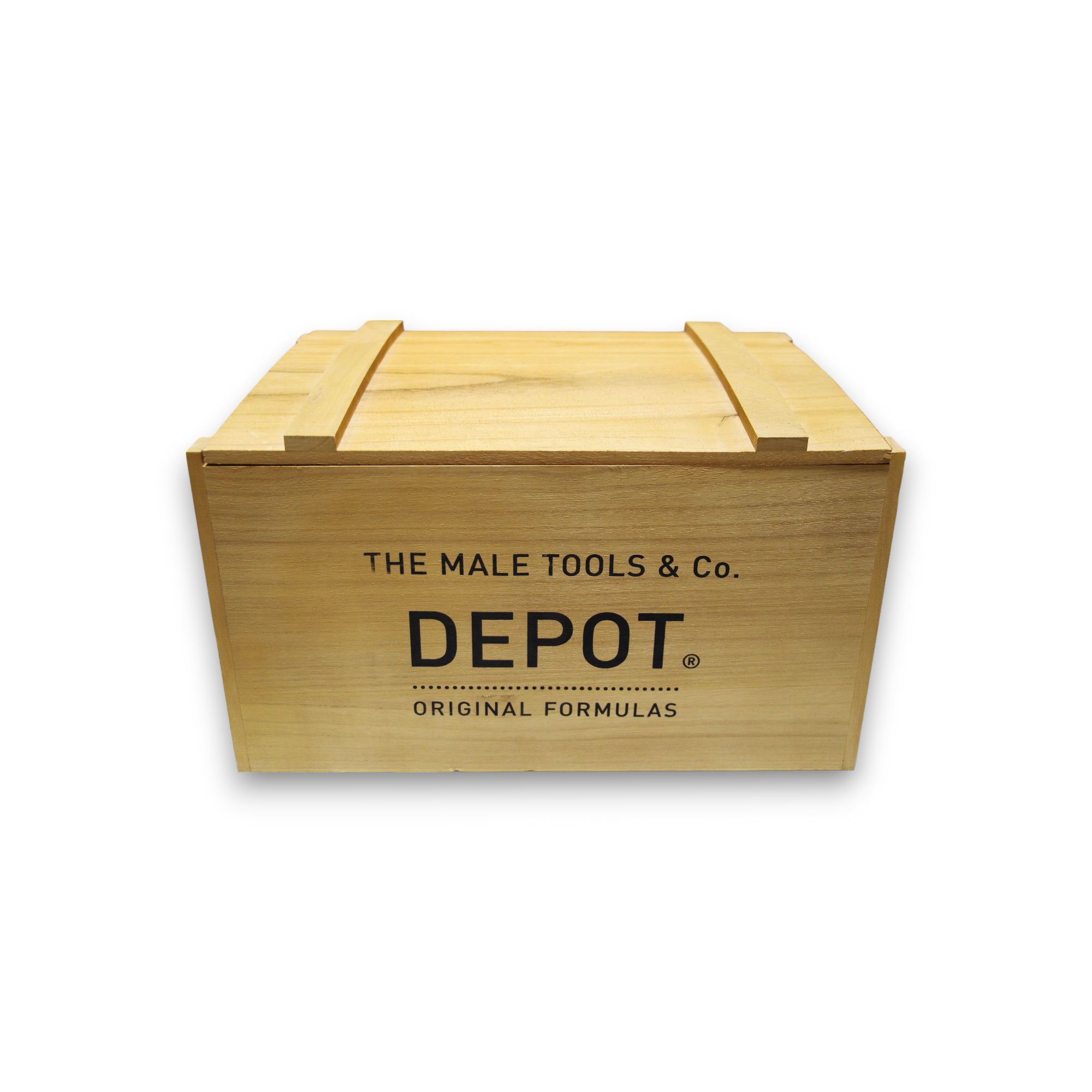 Depot Expo Cutie goală din lemn maro deschis 30 x 19 x 16 cm