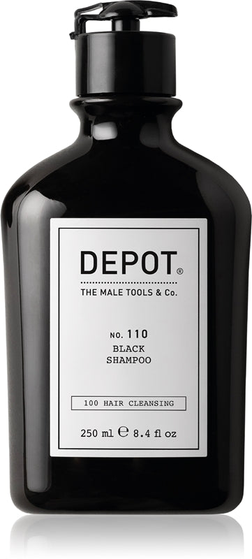 Depot nr. 110 Black Shampoo nøytraliserende messingfarger 250 ml